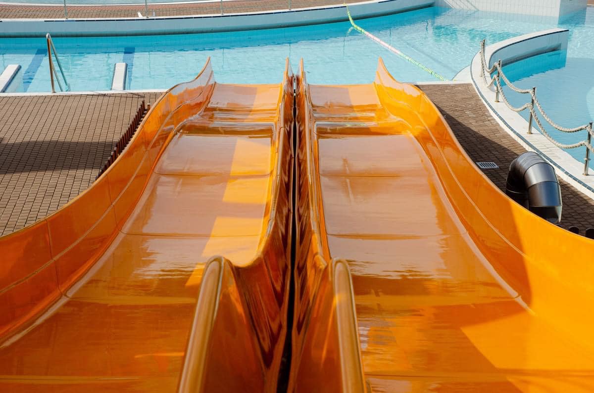 Double Slide - water slide at Vodní Ráj