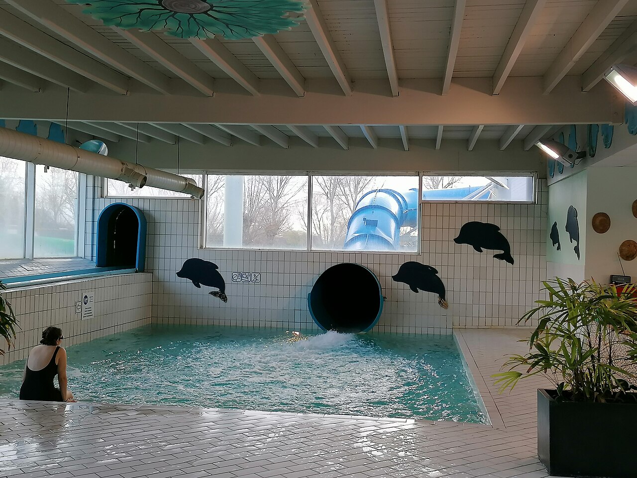 Zeus Buis - water slide at Center Parcs Oostduinkerke aan zee