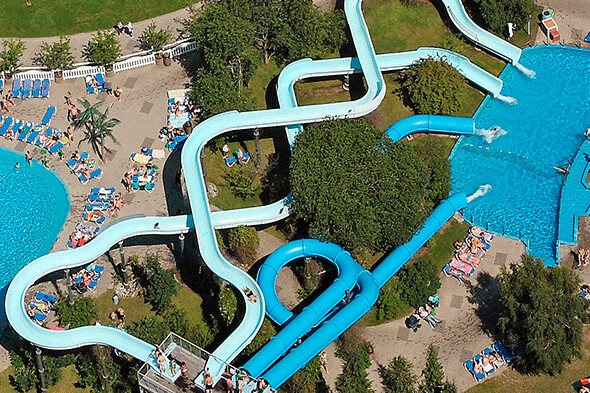 Black Hole - water slide at Vandland 
