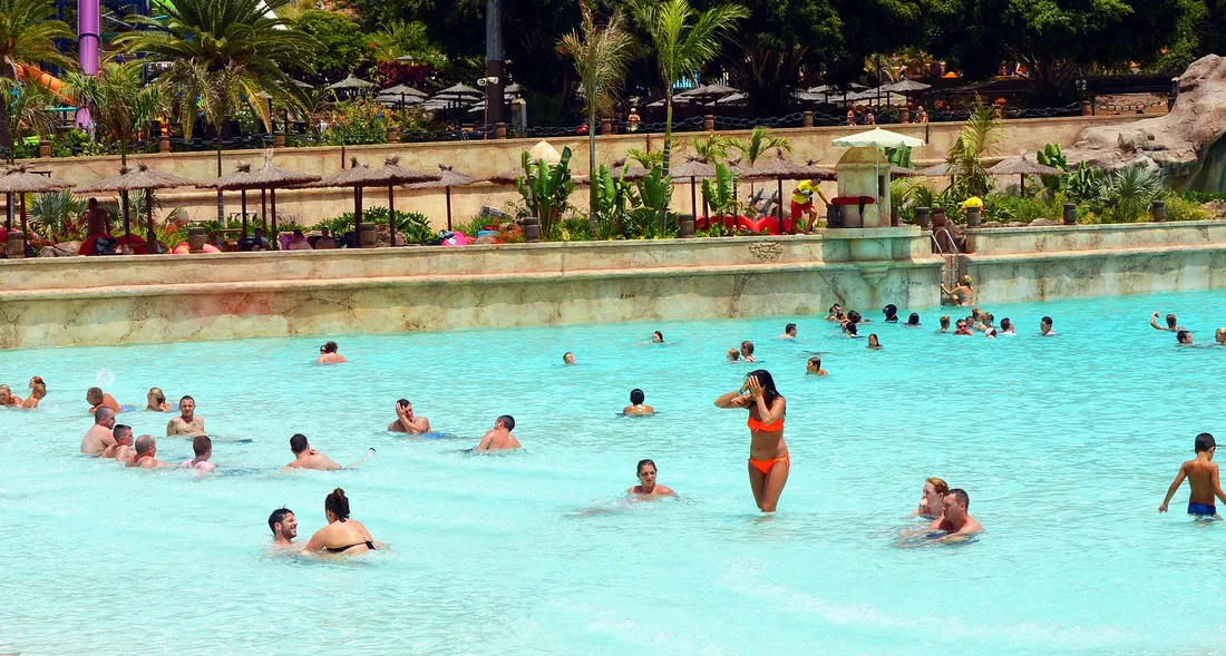 Hidromasaje - swimming pool at Aqualand Maspalomas