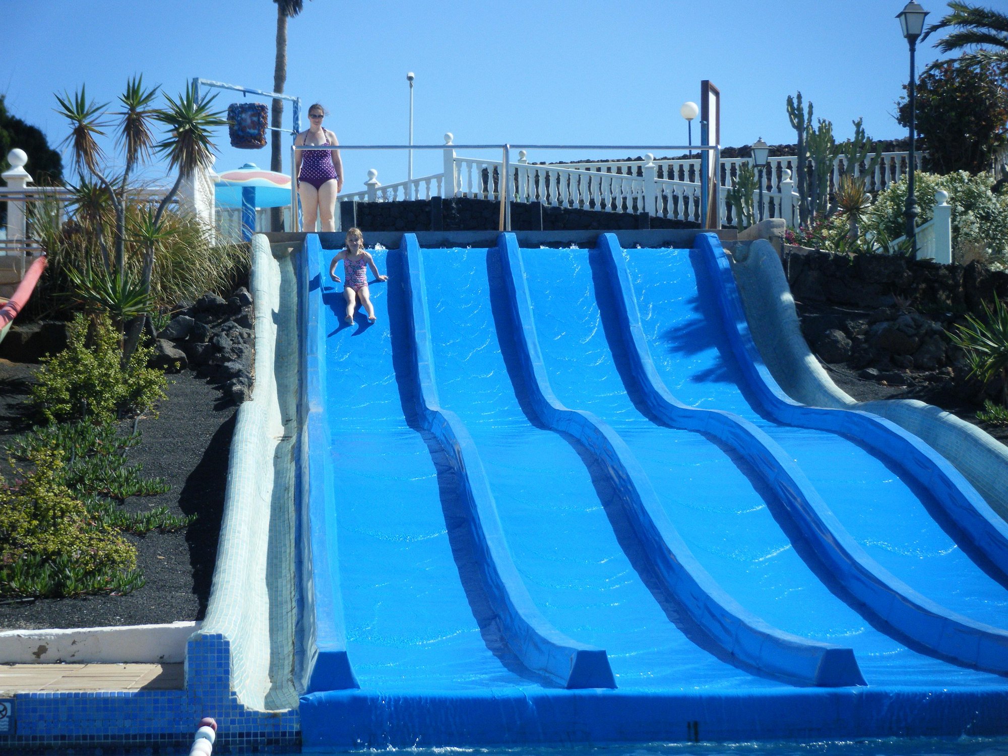 Soft Slides - water slide at Aquapark Costa Teguise