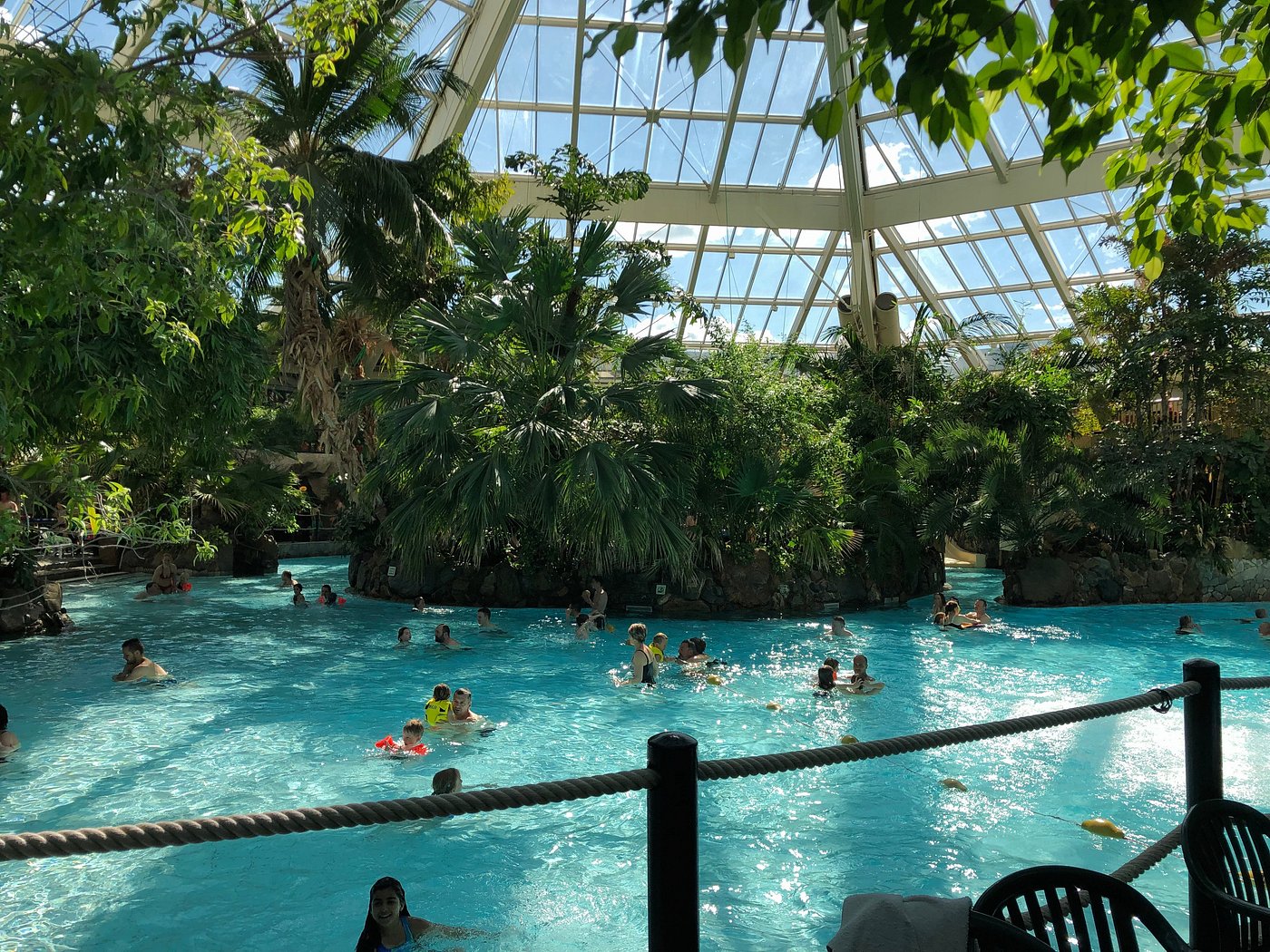 Wave pool - swimming pool at Center Parcs Bispinger heide