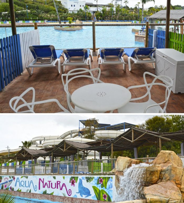 Reserved area - service area at Aqua Natura Benidorm