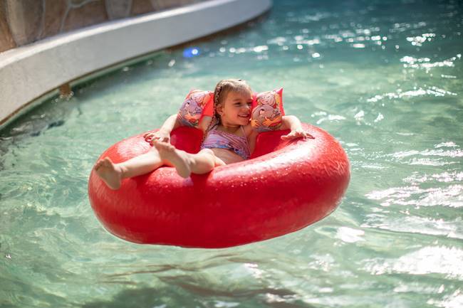 Lazy River - water slide at Aquadome Billund