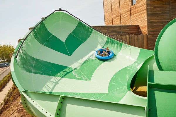 Aquaventure - water slide at Bellewaerde