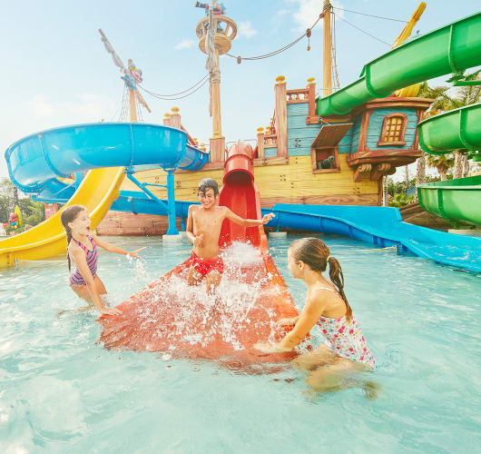 El Galeón Pirata - water slide at PortAventura Caribe Aquatic Park