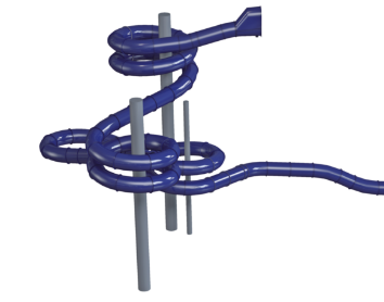 Black Hole - water slide at Kristall Palm Beach