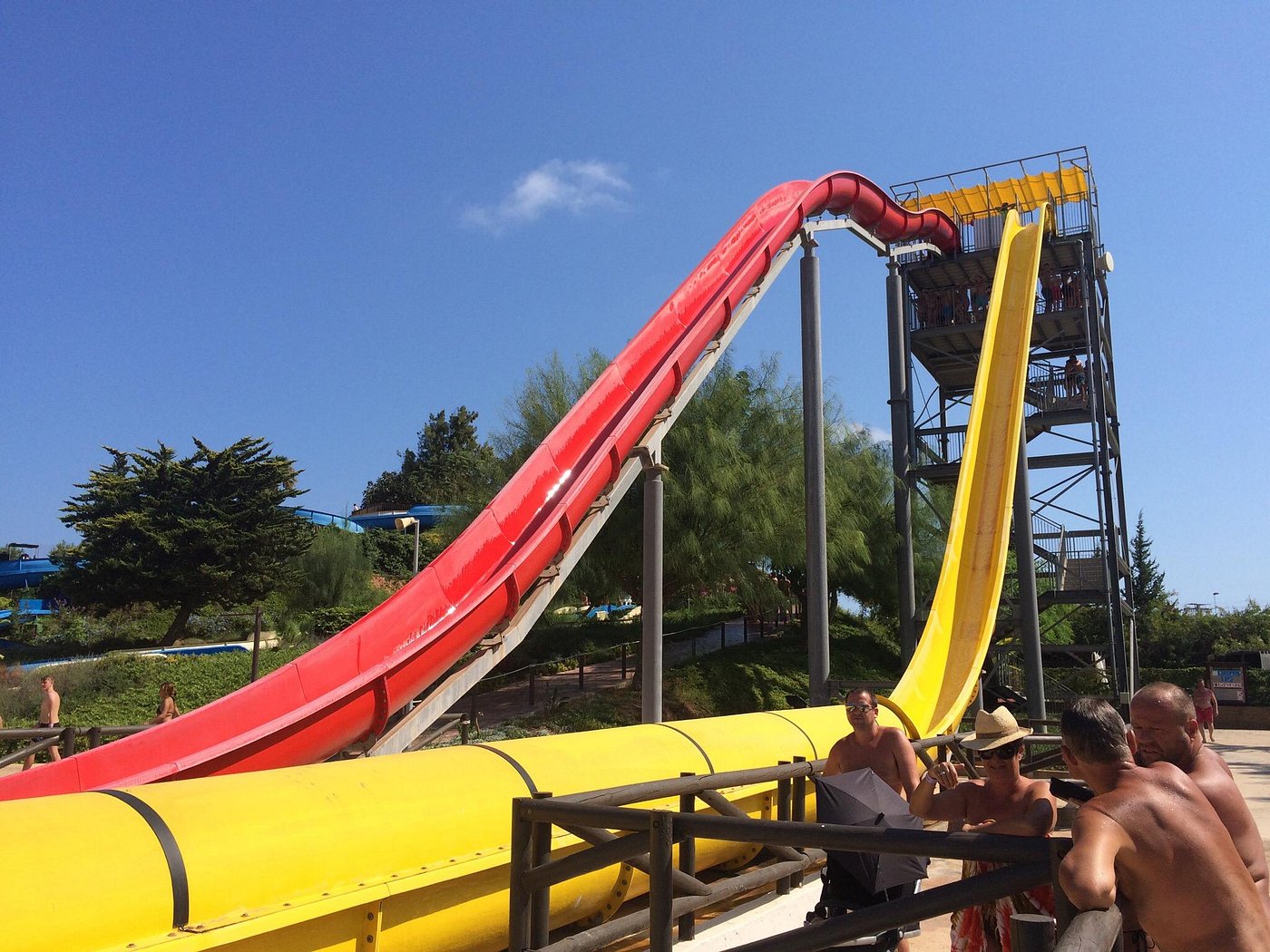 Kamikaze - water slide at Aquopolis Torrevieja
