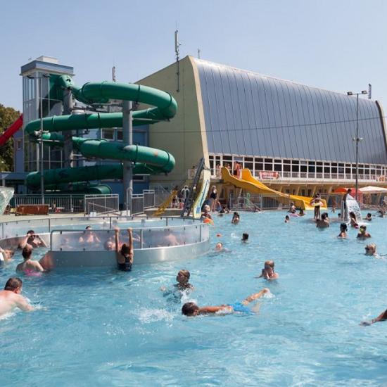 Water Slide - water slide at Vodni Svet Sareza