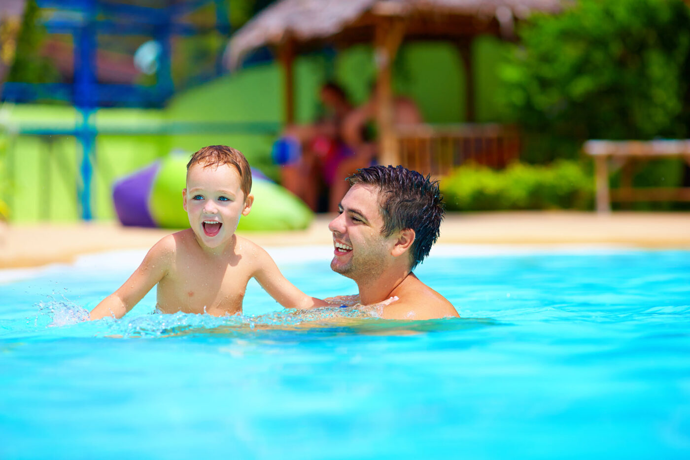 Baby Pool - swimming pool at Aqualand Corfu Water Park