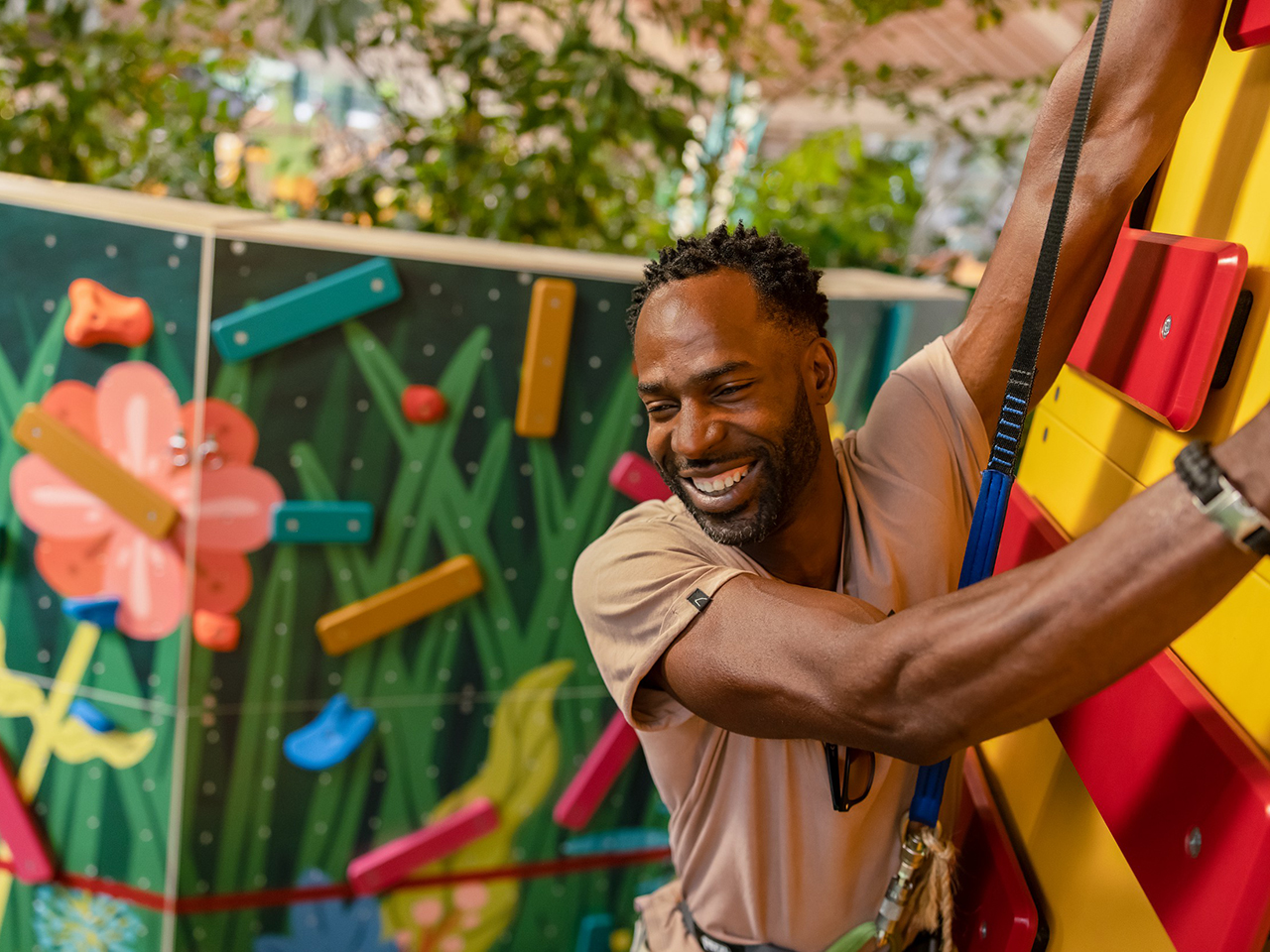 Indoor Climbing  - service area at Center Parcs Les Ardennes