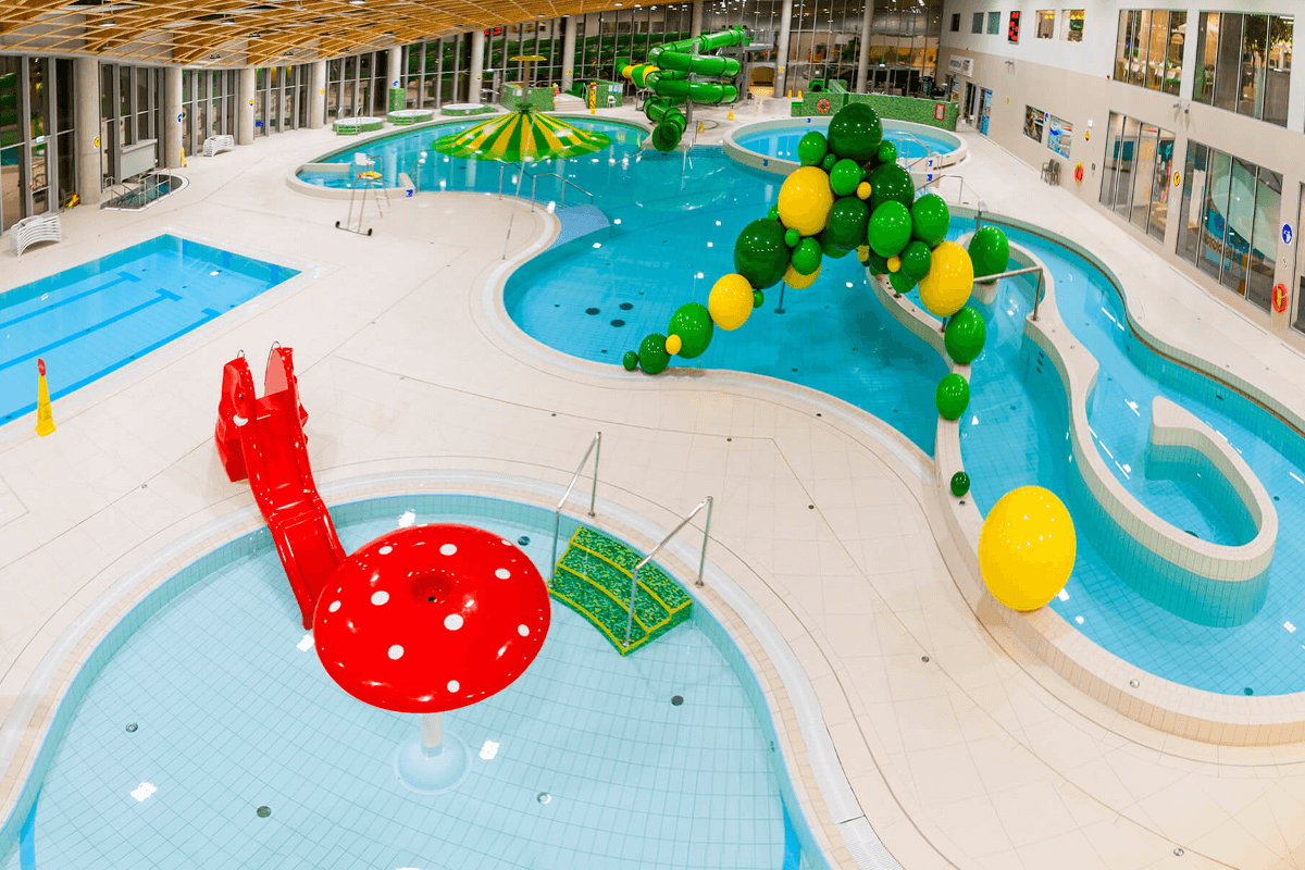 Pool For Swimming Lessons - swimming pool at Aquapark Koszalin