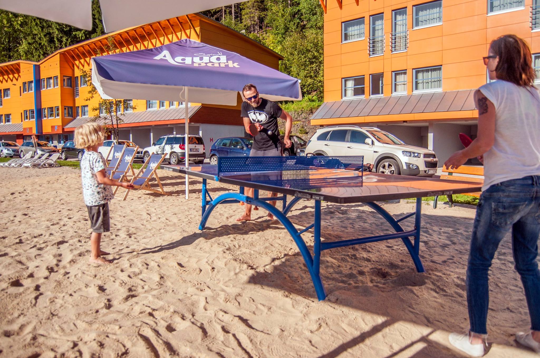 Playground - activity zone at AQUA Park Špindlerův Mlýn