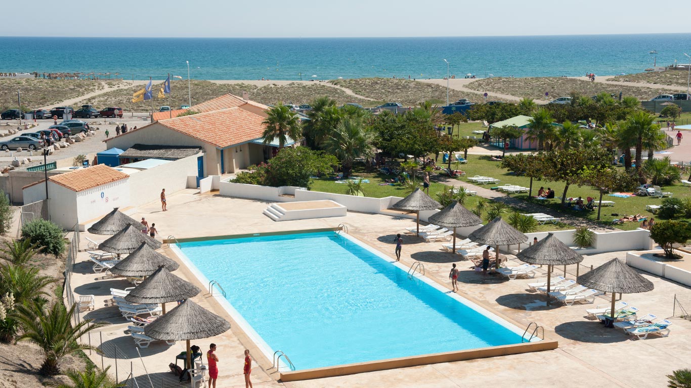 Pool - swimming pool at Aqualand Port Leucate