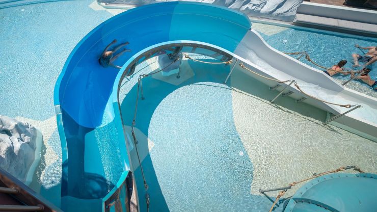 Slalomrok - water slide at Rulantica