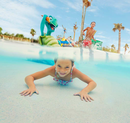 Sésamo Beach - swimming pool at PortAventura Caribe Aquatic Park