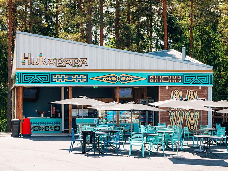 Hukapapa - restaurant (bistro) at Bø Sommerland