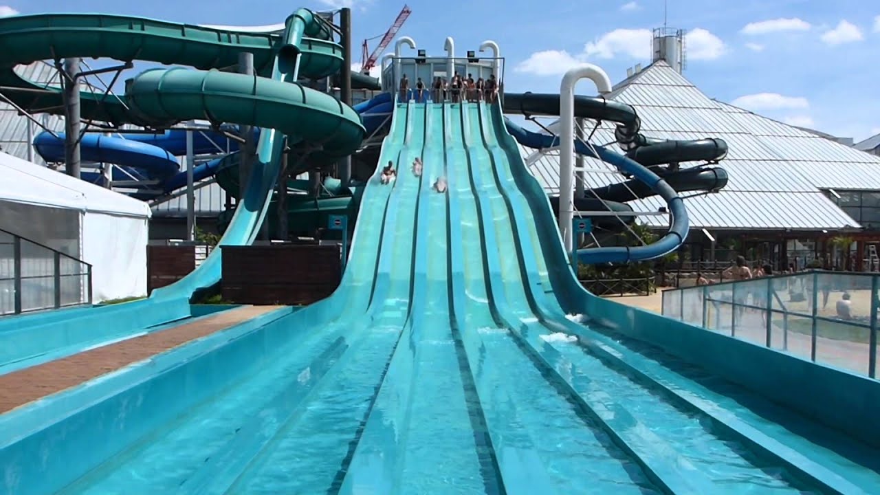Aquapist - water slide at Aquaboulevard