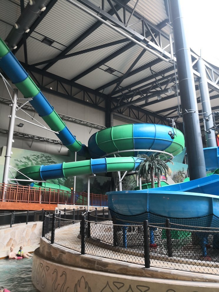 Twister - water slide at Aquadome Billund