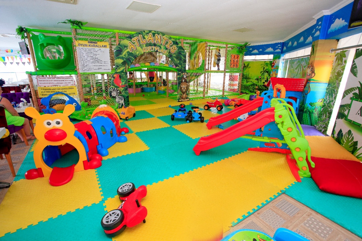 Kids Soft Play Center - activity zone at Atlantis Marmaris Water Park