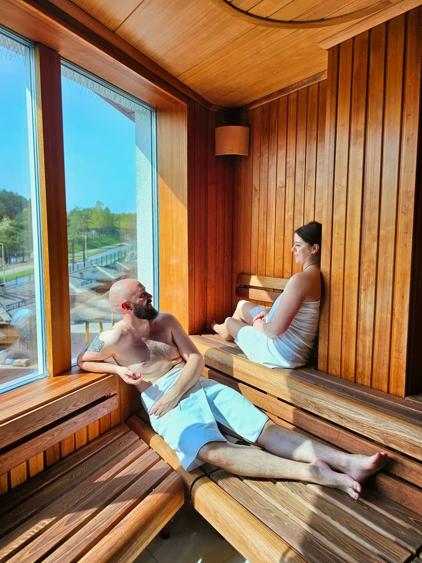 Finnish Sauna - wellness area at Panorama Morska Jarosławiec