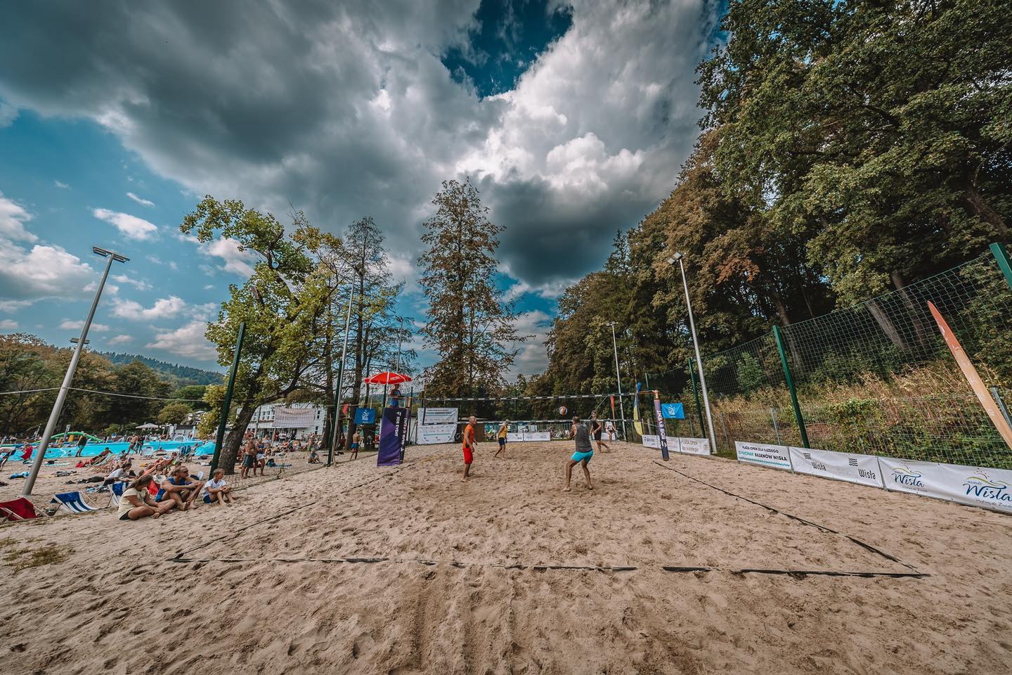 Volleyball  - activity zone at Baseny Wisła