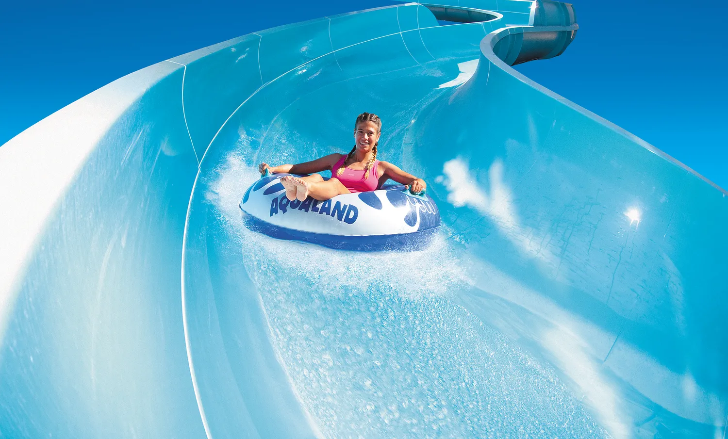 Rapids - water slide at Aqualand Maspalomas
