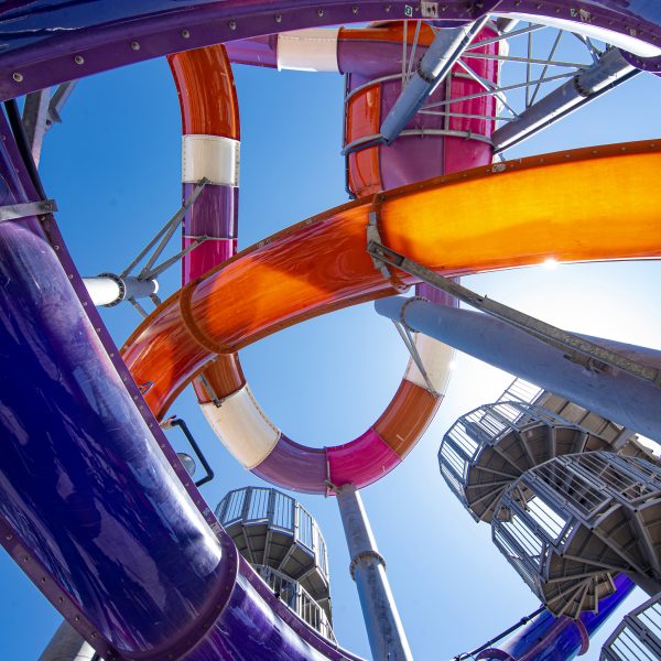 Space Shuttle - water slide at Aquapark Nesebar