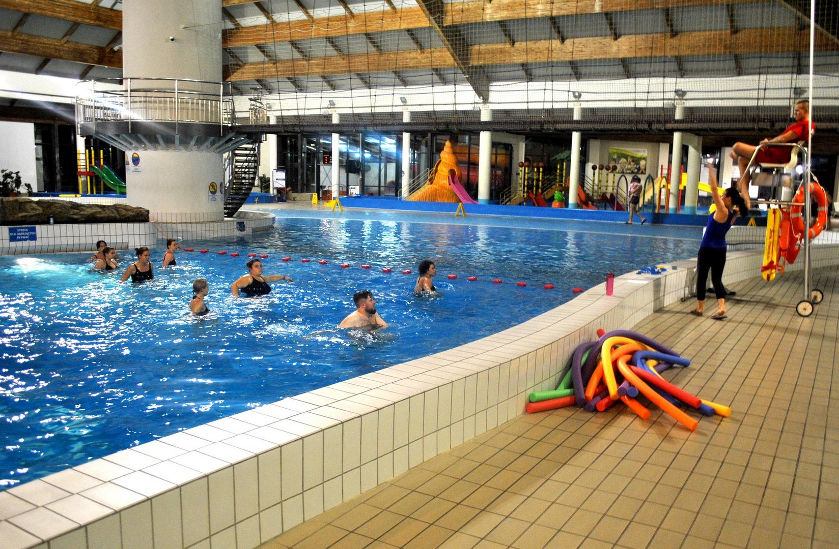 Aqua Aerobic - service area at Aquapark Fala Łodz