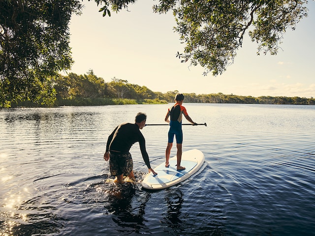 Water activities - service area at Center Parcs De Vossemeren: Stand Up Paddling