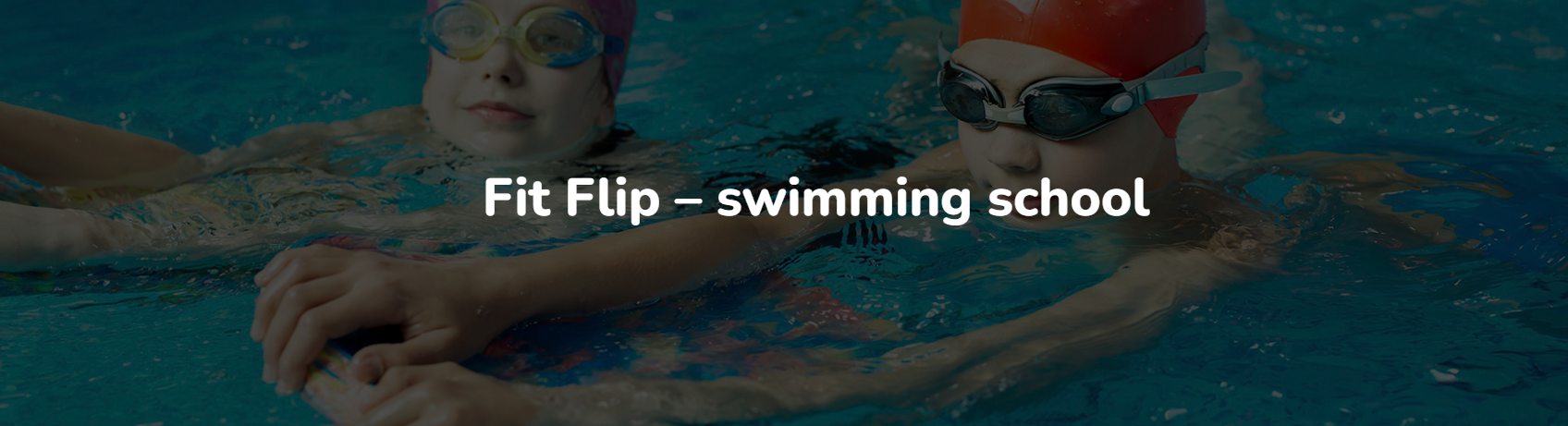Fit Flip – swimming school - service area at AquaCity Poprad