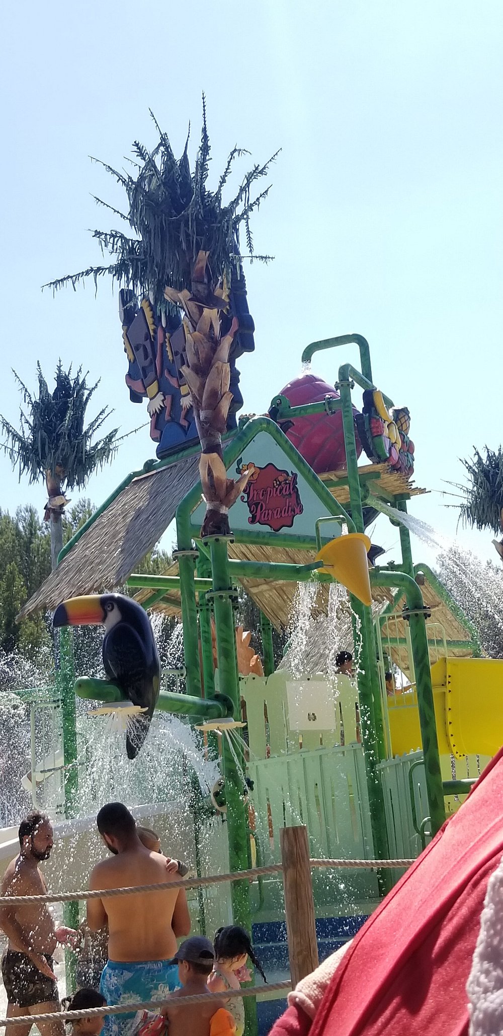Children"s Paradise - activity zone at  Aqualand Saint-Cyr-sur-Mer