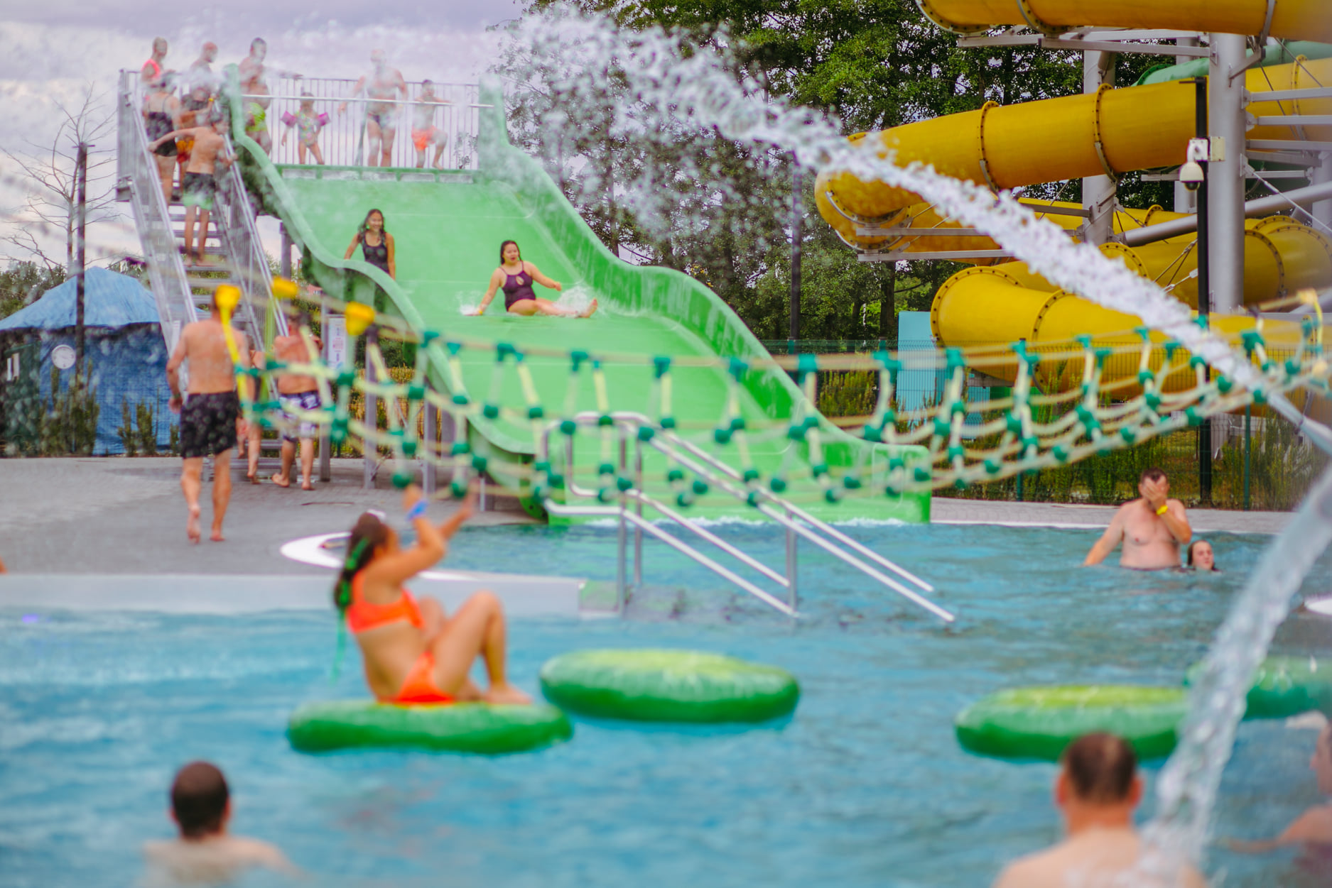 Family Water Slide - water slide at Aquapark Koszalin