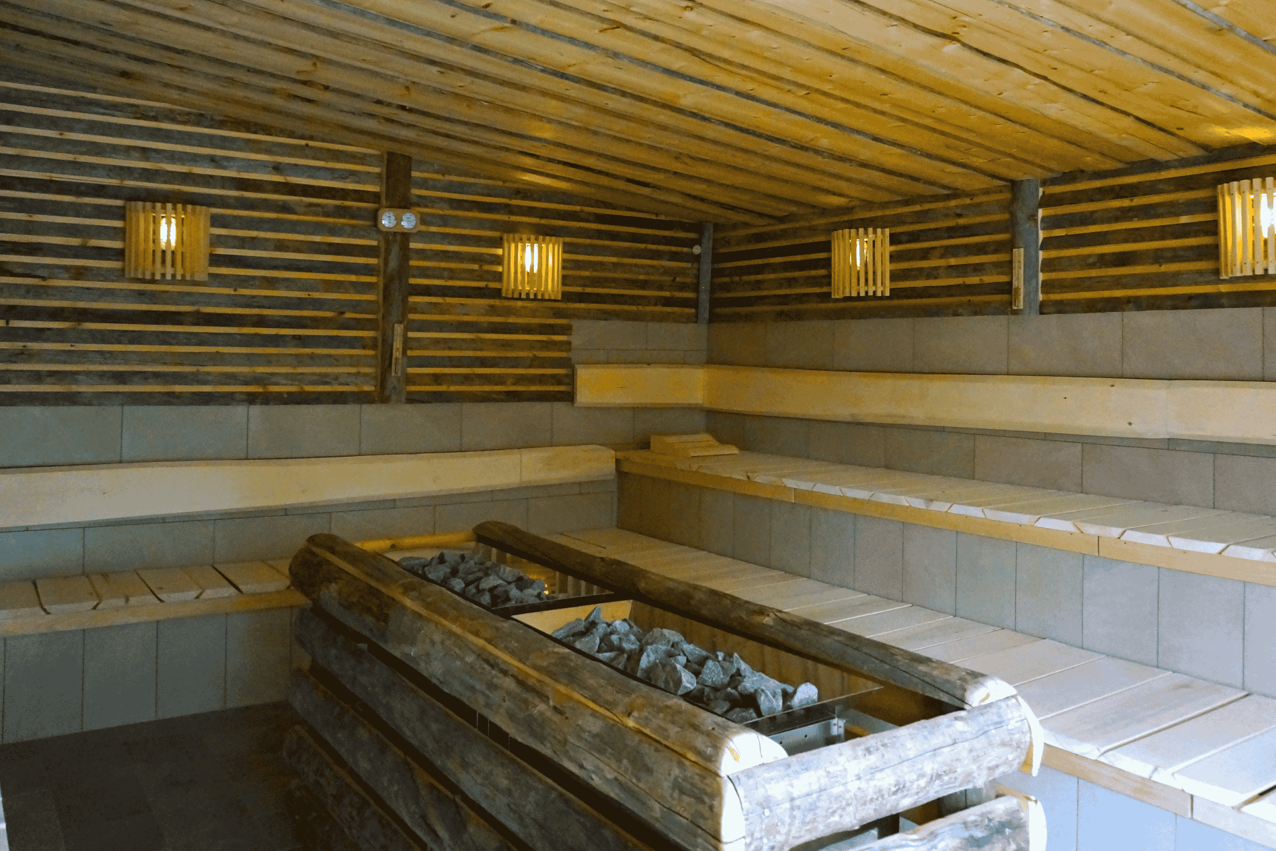 Banja Sauna - wellness area at Aqualand Cologne