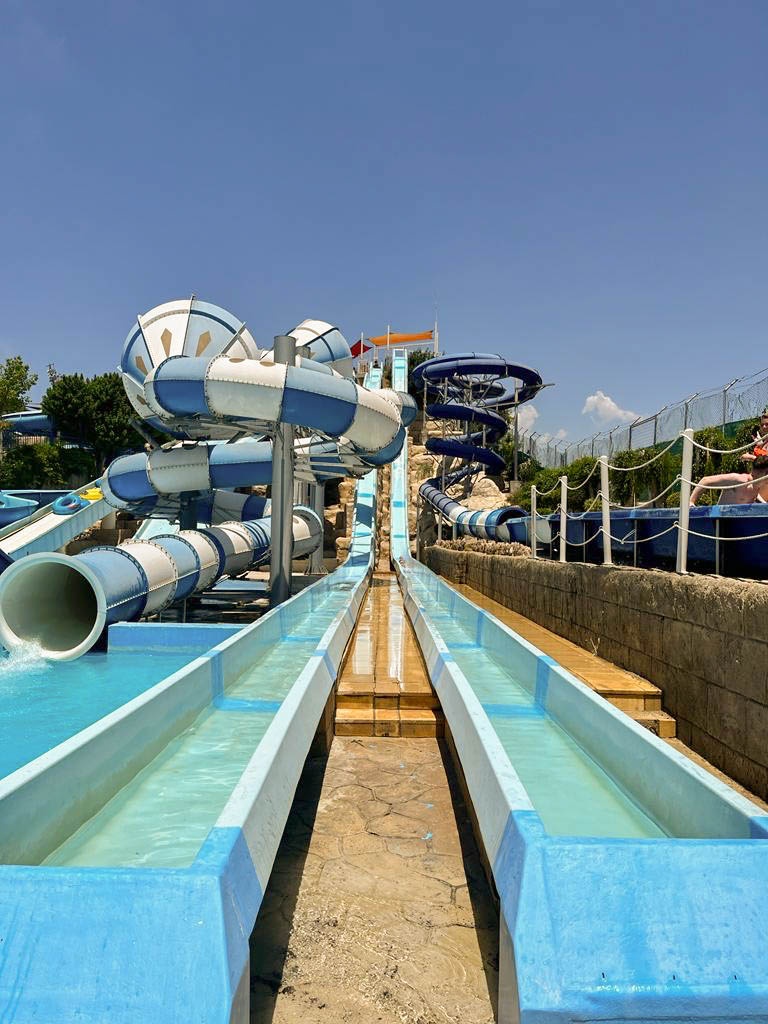 Free Fall - water slide at Paphos Aphrodite Waterpark