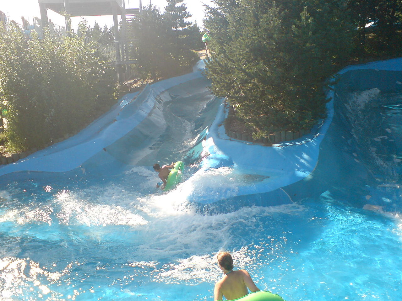 Wild river - water slide at Fårup Sommerland Aquapark
