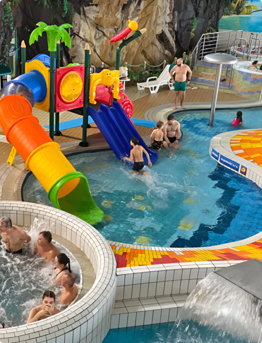 Children"s Paddling Pool - swimming pool at Aquapark Tarnowskie Góry