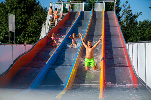 Rainbow Slide - water slide at Sonnentherme Lutzmannsburg