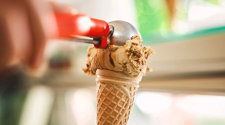 Adriatic Ice Cream - restaurant (bistro) at Aquapark Olešná