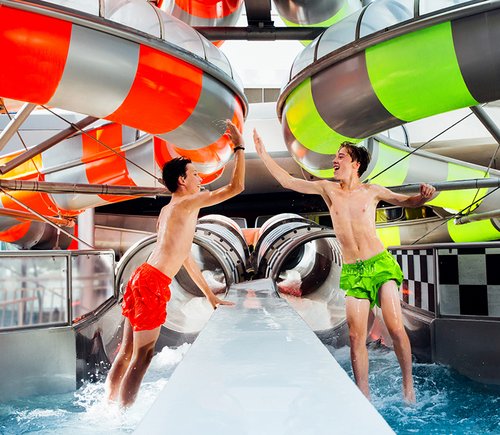 Speed Racer - water slide at Therme Erding