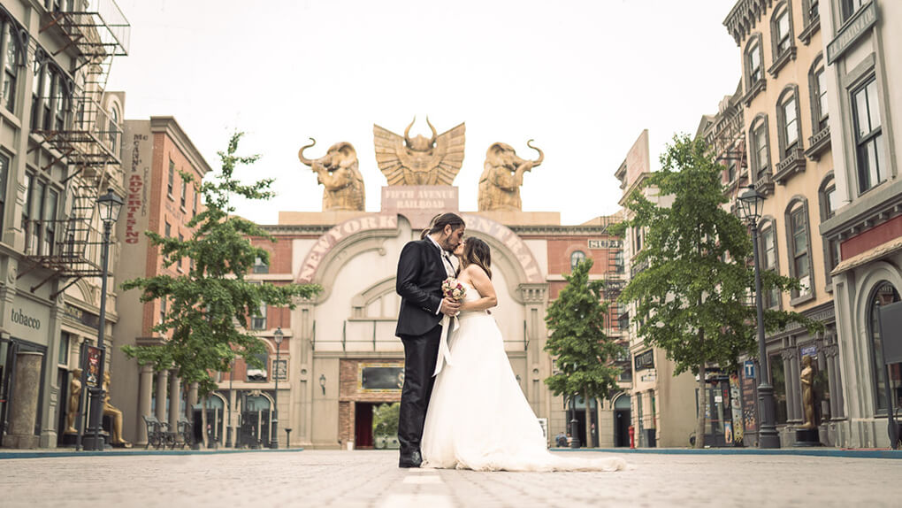 Weddings & Dinner Gala - service area at Aqua World of Cinecittà