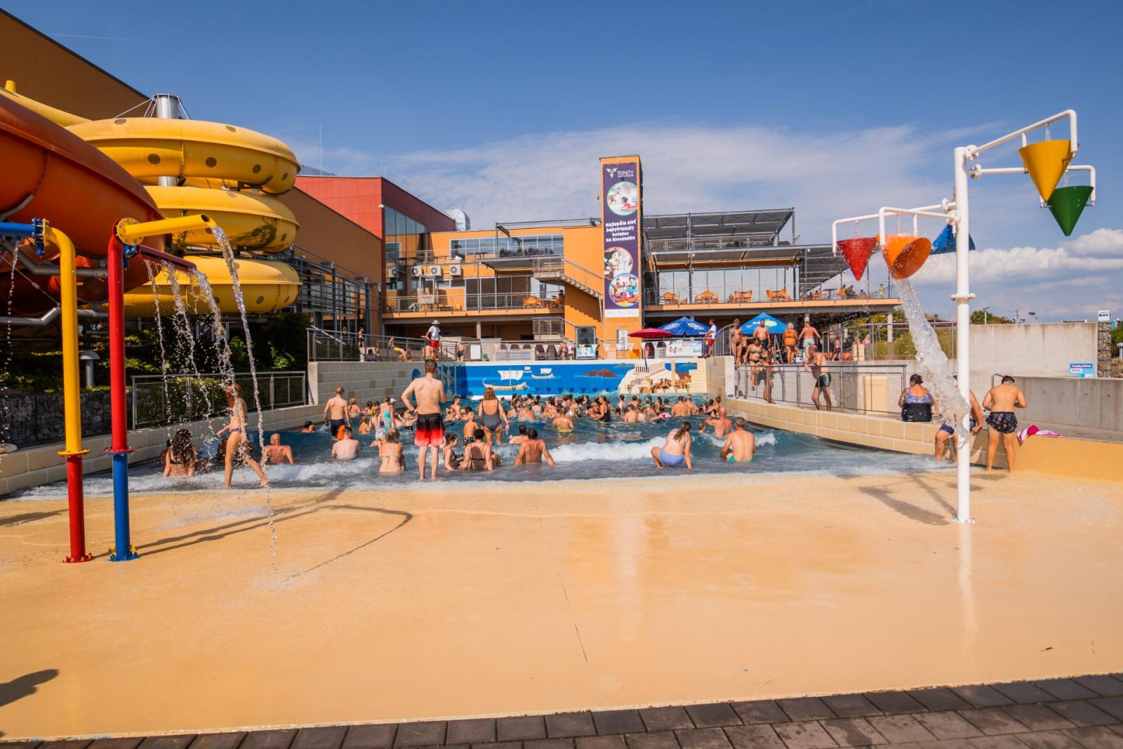 Wave Pool - swimming pool at Aqualand Moravia