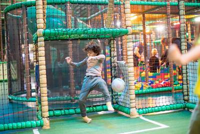 Monky Tonky Land - service area at Aquadome Billund
