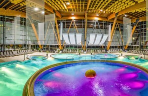 Chromotherapy - activity zone at AquaCity Poprad