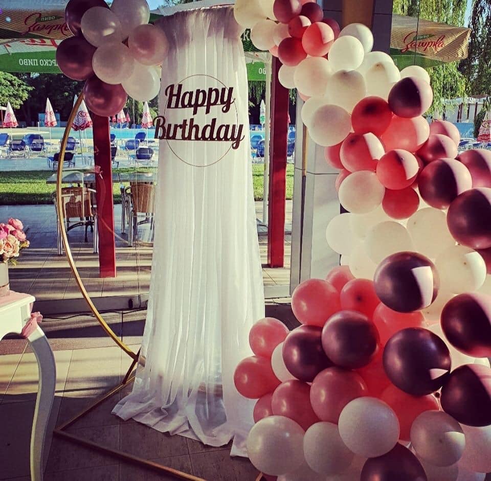 Birthday Party - service area at Ovoshtnik Water Land