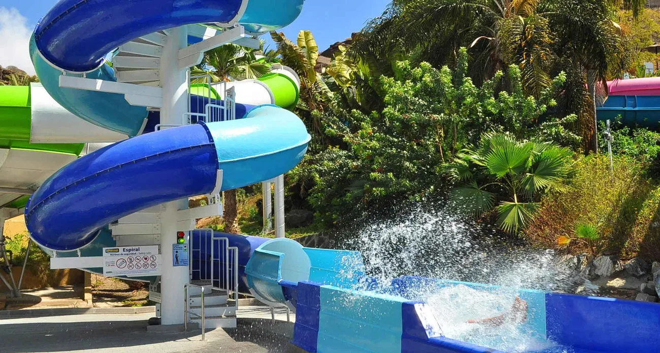 The Spiral - water slide at Aqualand Maspalomas