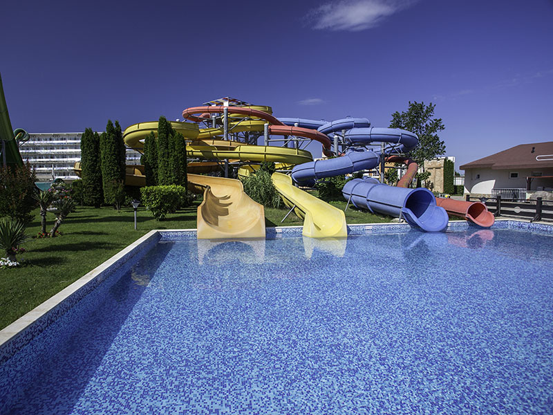 Hydrotube - water slide at Action Aquapark Sunny Beach