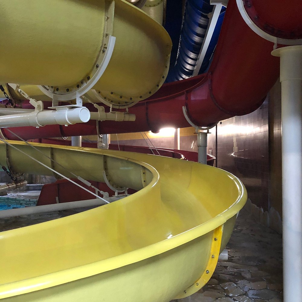 Dragon - water slide at Centrum Babylon