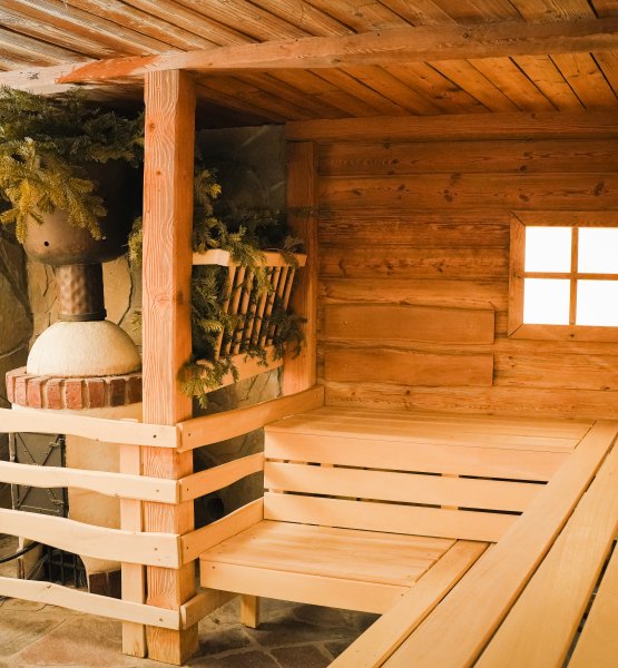 Sauna Jodłowa Izba - wellness area at Terma Białka 