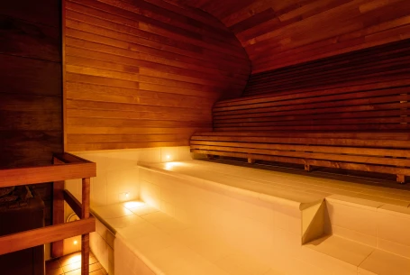 Aroma Saunas - wellness area at Aura Keskus